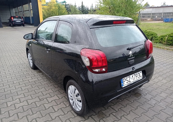 Peugeot 108 cena 24900 przebieg: 48000, rok produkcji 2017 z Szamotuły małe 232